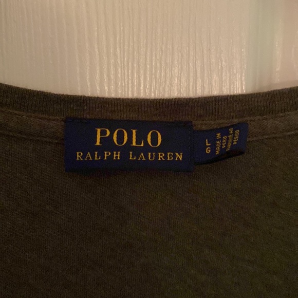 Polo Ralph Lauren Olive Green Shirt - Picture 3 of 3